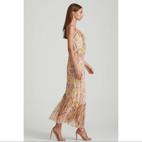 NEW Free People x We Are Kindred Grace Bias Dress in Ditsy - Picture 4 of 16
